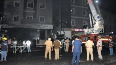 fire-breaks-out-while-charging-electric-bikes-in-hotel-in-telangana-8-die