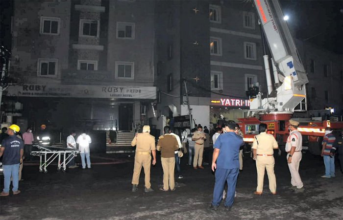fire-breaks-out-while-charging-electric-bikes-in-hotel-in-telangana-8-die