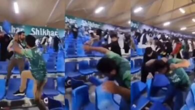 after-the-match-afghani-pakistani-fans-threw-chairs-at-each-other-in-the-stadium-players-were-kicked-out-during-the-match