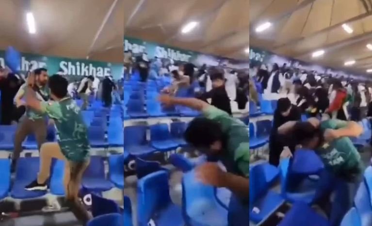 after-the-match-afghani-pakistani-fans-threw-chairs-at-each-other-in-the-stadium-players-were-kicked-out-during-the-match