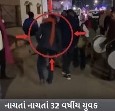 death-occurred-while-dancing-video-grooms-friend-fell-due-to-heart-attack-in-phuleka-janaiya-was-stunned-shocking-incident-of-reeva-in-madhya-pradesh