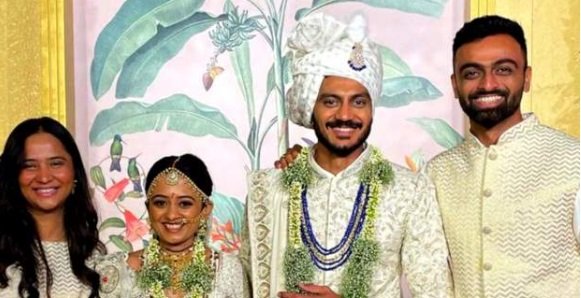 axar-patel-wedding-indian-cricketer-axar-patel-got-married-to-meha-patel-see-pictures