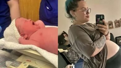 the-woman-gave-birth-to-a-big-size-baby-the-nurse-was-shocked-to-see-the-weight-the-husband-said-this-is-too-much